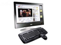 明基nScreen i221一体电脑 极简设计与高效办公的完美融合